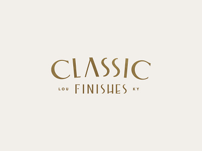 Classic Finishes - Type