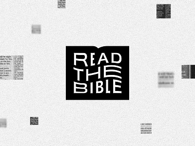 Read the Bible app bible black branding coalition gospel grain logo noise pieces plan podcast read reading scripture tgc the white year yearly