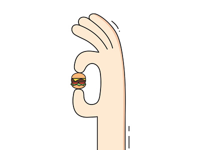 little cheeseburger app app design design flat illustration graphic design illustration illustrator ui vector web illustration