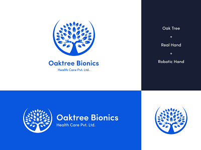 Logo Design For New Gen Medical Company bio branding design graphic design health illustration logo medical oaktree tech tree vector