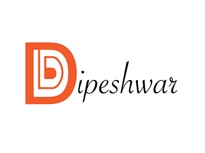 Letter D logo design logo typography