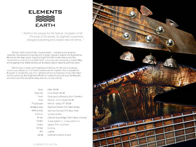 Photos and Text Design for Bass Series bass bass guitar catalogue copywriting creative creative writing elements guitar music photography text
