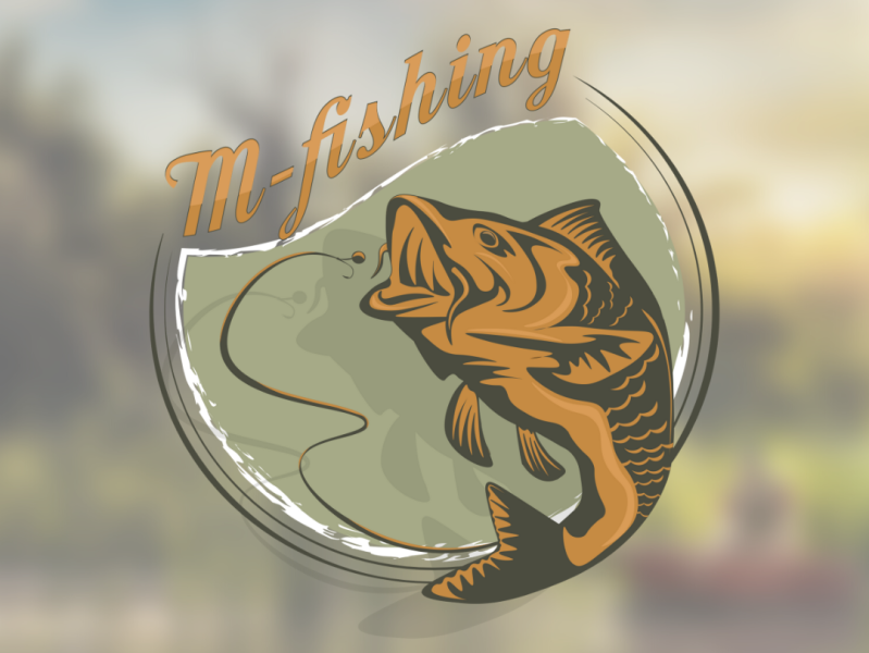 M Fishing Logo Design by Digital Creators Studio on Dribbble