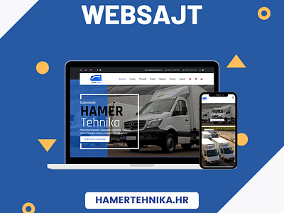 Hamer Tech Website design trucks web web design website