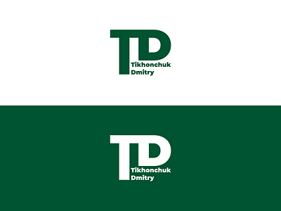 TD - Personal Brand Logo brand brand identity branding design figma freelancer graphic design illustration logo logo design logo mark logotype personal brand vector