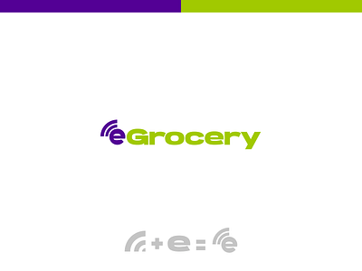 E-Grocery | Logo Design brand design brand identity branding design graphic design illustration logo logo design logo mark logotype vector