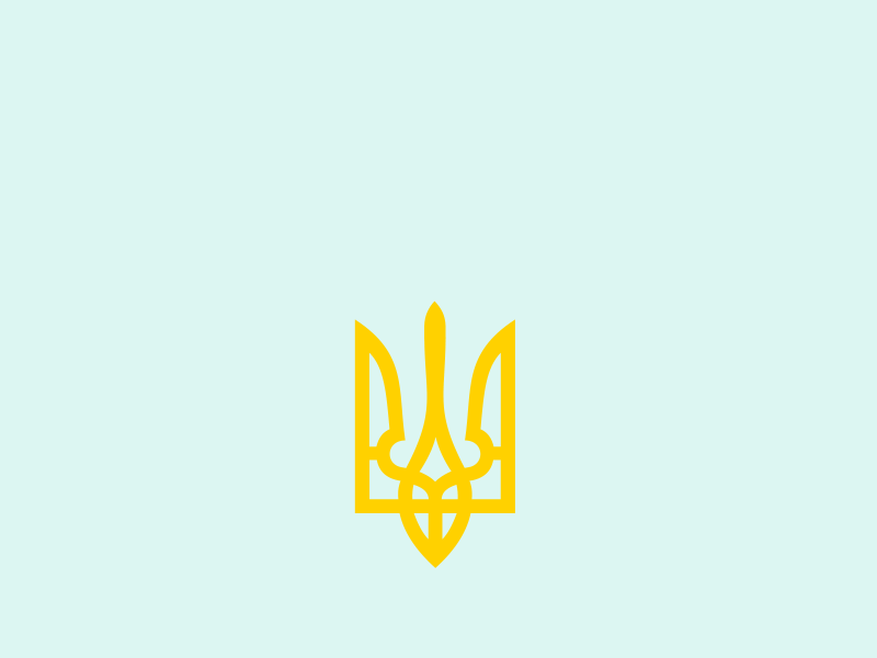 Coat of arms of Ukraine | Animation brand identity branding coat of arms design emblem logo logo design logo mark logotype ukraine