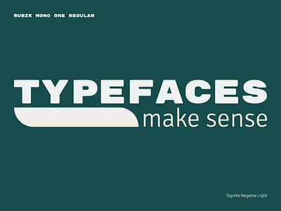 Typography | Personal visual identity (rebranding)