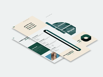 Pages layouts | Personal visual identity (rebranding) brand identity branding design graphic design landing page layout portfolio ui ux ux ui vector visual identity web design webdesign website