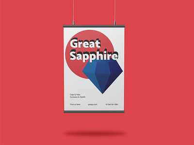 Great Sapphire | Poster design