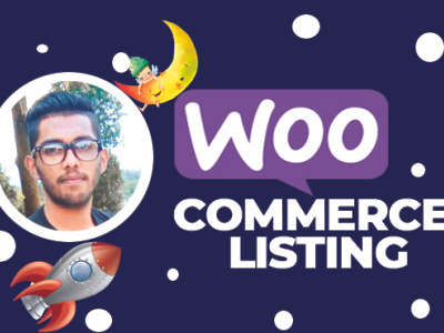 WooCommerece Listing 3d adobe premier pro animation branding design ebay editing graphic design illustration listing motion graphics ui ux vector woocommerce