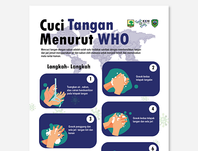 Poster: Cuci Tangan design dotm