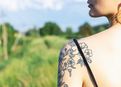Summer mood girl mood photography picture summer tattoo