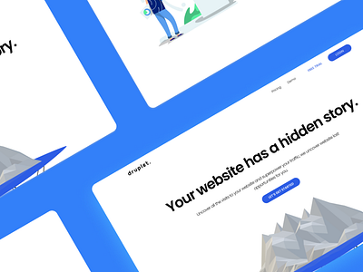 Druplet - Saas Landing Page