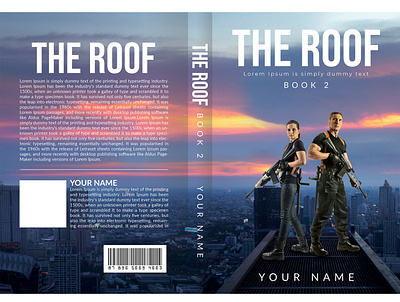 The Roof cover book book cover graphic design