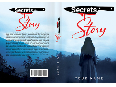 Secrets story cover book design