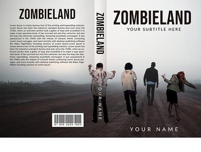 Zombie land cover book design