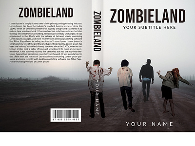 Zombie land cover book design