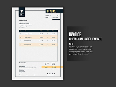 Invoice Design billing billing form business invoice cash receiptvoucher invoice design order form paypal receipt proforma invoice quotationestimate form registration form service form service price list tezangraphic worksheet form