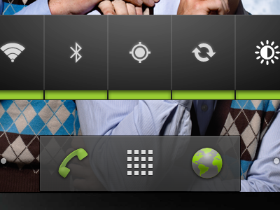 Android 2.3.4 GUI PSD 2.3.4 android gingerbread google gui psd