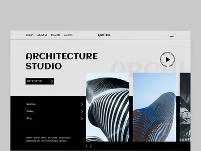 Architecture Landing Page