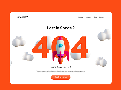 404 Page Not Found 3d 404 blender branding design found graphic design illustration landing logo not page typography ui ux vector