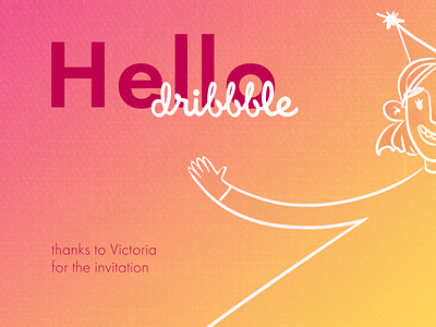 Nice to meet you, Dribbble