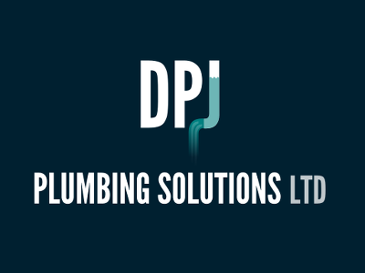 Dpj Logo 400 Dark letter logo logo plumbing