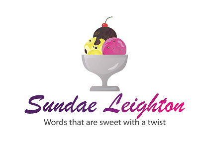 Sundae Leighton 2d adobe branding design graphic graphic design illustration logo logochallenge logodesigner logotype minimal vector