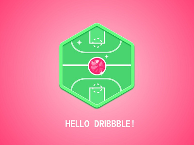 Hello Dribbble basketball dribbble medal