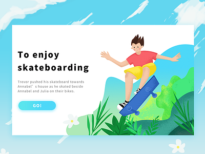 go skateboarding web