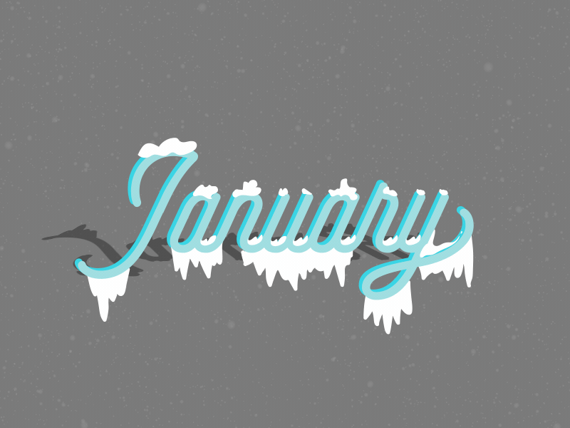 January animation gif january selfie snow text