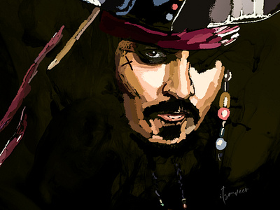 Captain Jack Sparrow Portrait