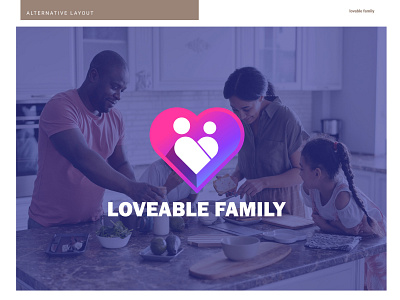 Lovable Family logo design branding design graphic design icon illustration logo logodesign