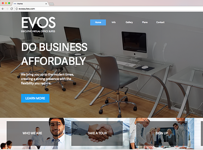EVOS design web design website website design