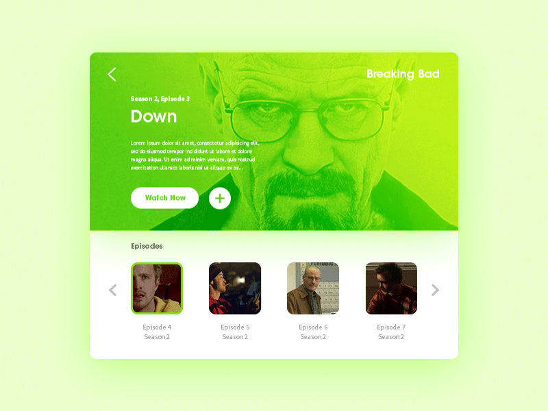 Day 25 TV App 025 app color daily dailyui hulu netflix tv ui ux