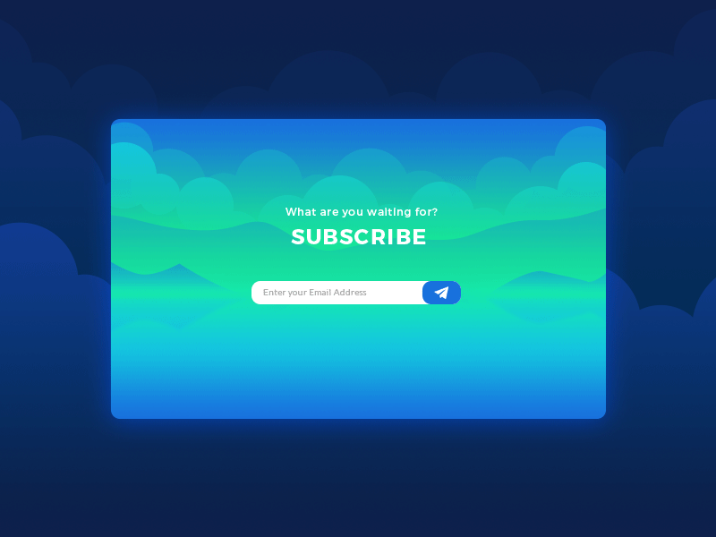 Day 26 Subscribe animation color daily ui illustration subscribe ui ux