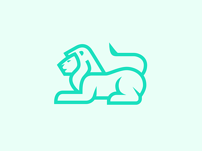 Sitting Lion Logo