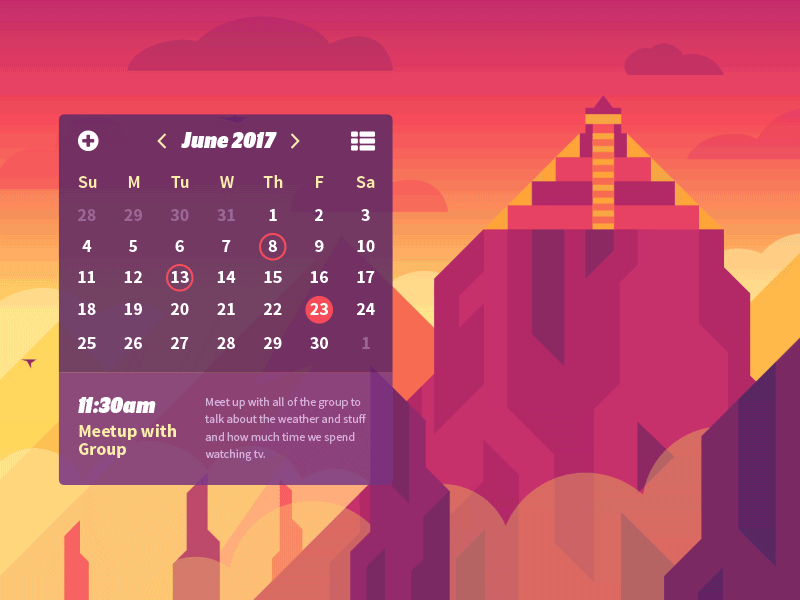 2019 desktop calendar wallpaper