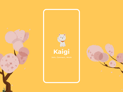 Kaigi - Join, Connect, Work | Uizard branding cat design graphic design icons8 illustration interface logo ui uizard ux video meeting app