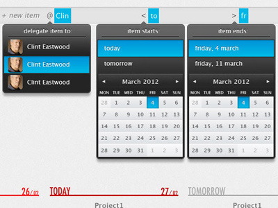 Itemz App app calendar interface mac productivity
