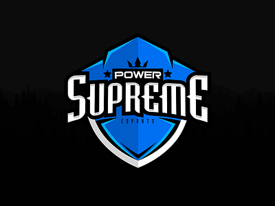 SupremePower csgo design dota2 dribbble esport free logo power sport supreme team