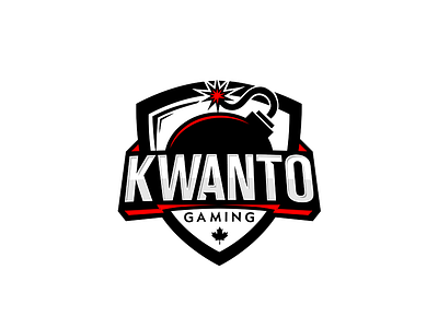 KwantoGaming bomb dribbble esport free game invation kwanto logo logotype mascot sport team