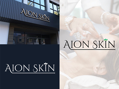 Aion Skin Logo branding graphic design logo