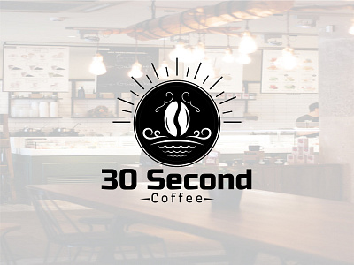 30 Second Coffee Logo branding coffee design graphic design logo shop