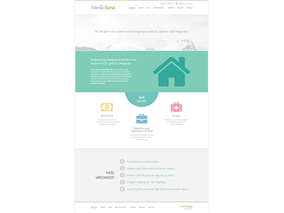 Home Whole Shot agency clean corporate web