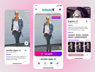 Dating app design app apps dating datingapp design mobile mobiledesign ui ux