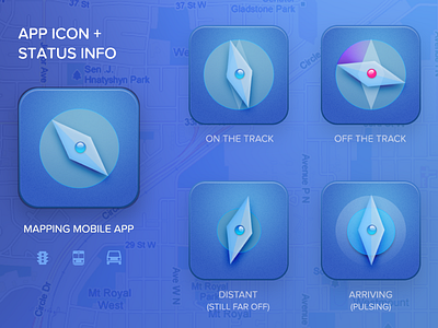 App Icon navigation app icon ui ux