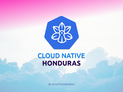 Cloud Navite Honduras logo affinity branding cloud computing design flower graphic design honduras icon logo native vector