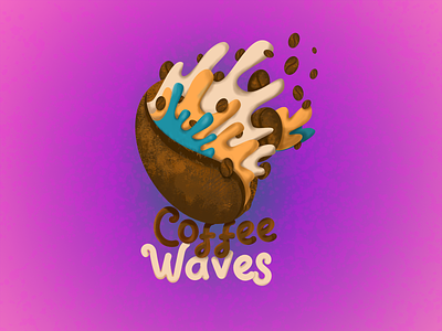 Coffee beans illustration